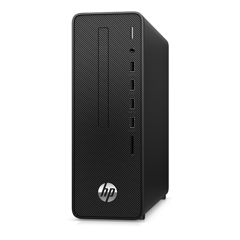 惠普(HP) 战66 商用办公台式电脑主机(i3-10100 16G 512GSSD WiFi蓝牙 Win10 Office)23.8英寸显示屏