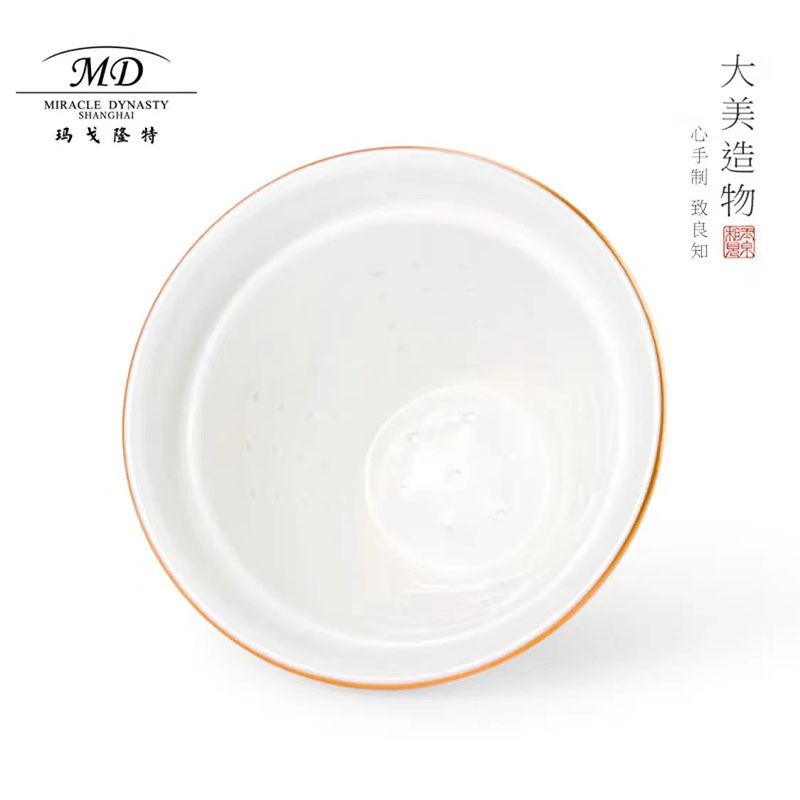 玛戈隆特 进博玉兰旅行茶具-黄金珐琅彩 5头2人份 1.05.553高清大图