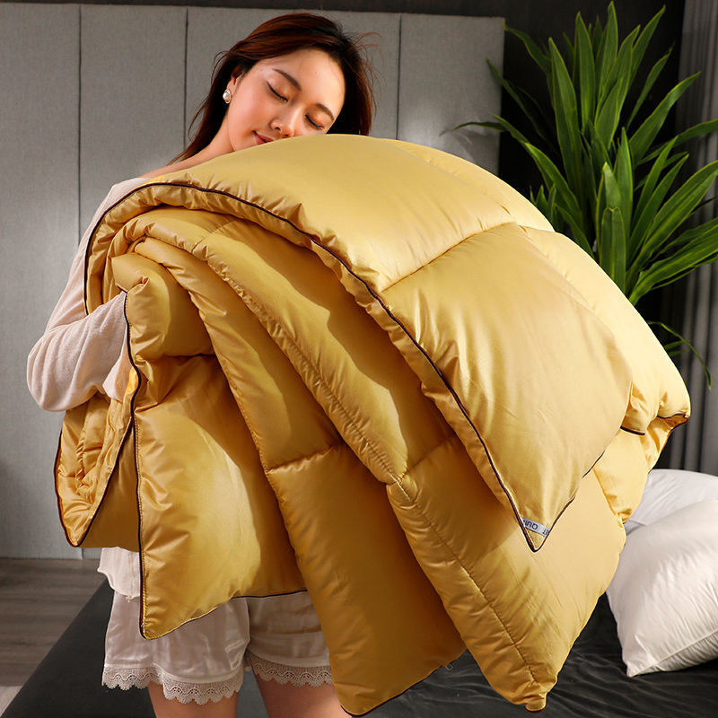 sleepy bear 羽丝绒被子冬季加厚被芯保暖太空棉被春秋被褥双人学生