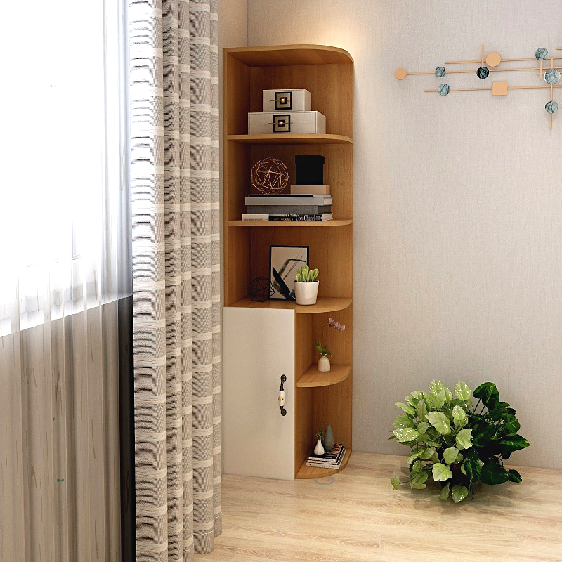 寻木匠角柜实木三角架卧室简约客厅墙角柜多功能转角置物架卧室拐角边