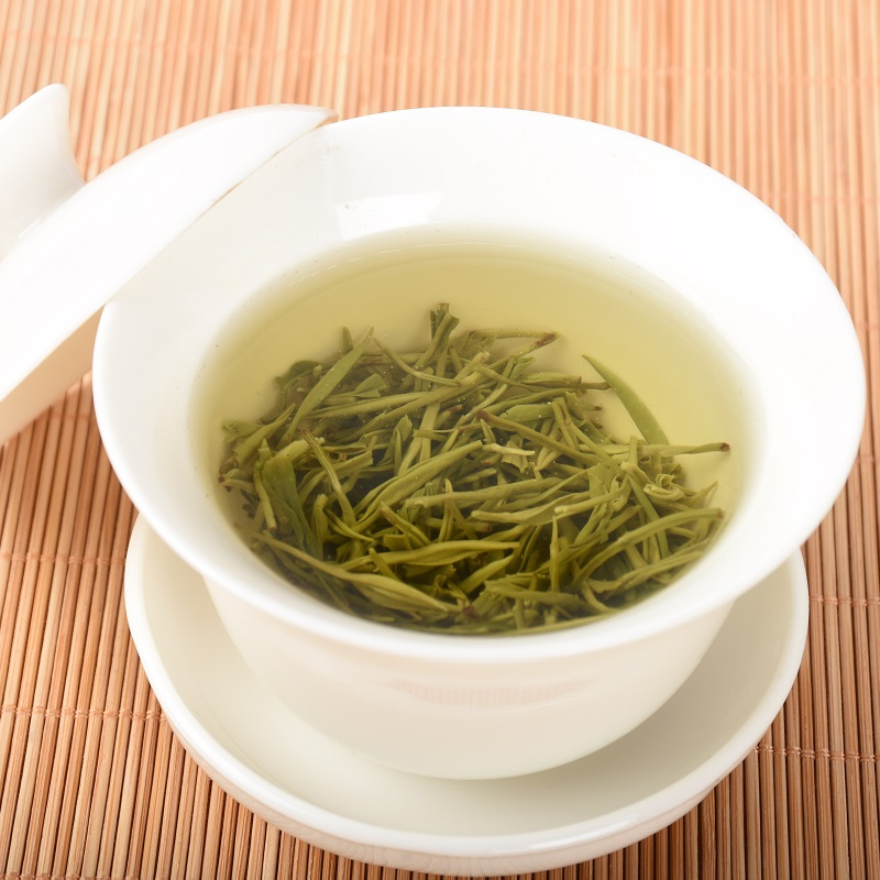 峨眉雪芽 高山毛尖100g 春茶嫩芽绿茶 茶叶高清大图