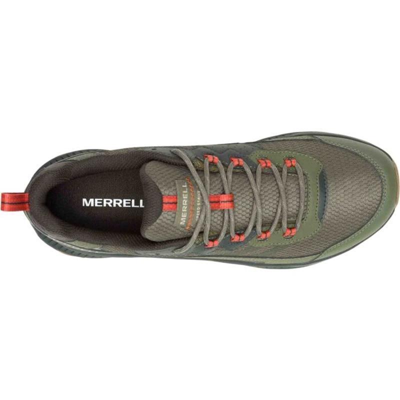 MERRELL男士户外登山鞋速干防水防滑透气运动徒步鞋环保再生材料