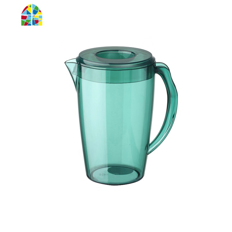 韩式 厨房冷水壶 塑料凉水壶 冰水杯1.8L大容量 札壶 FENGHOU 玛瑙灰高清大图