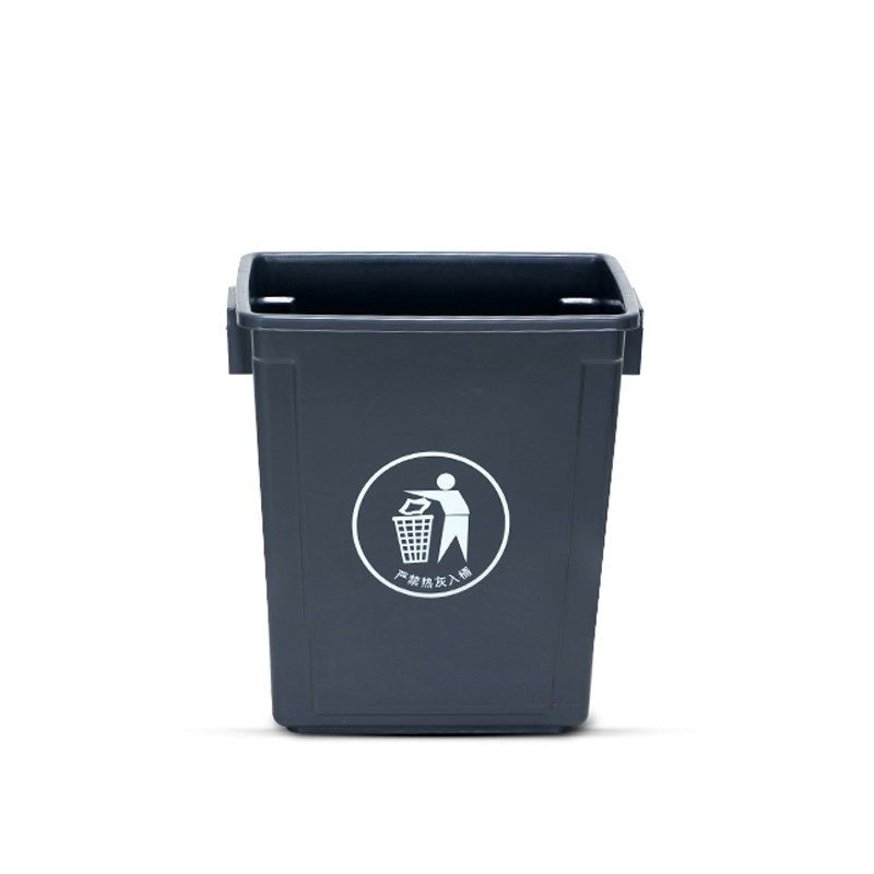 奇桄烁垃圾桶灰色40L个高清大图