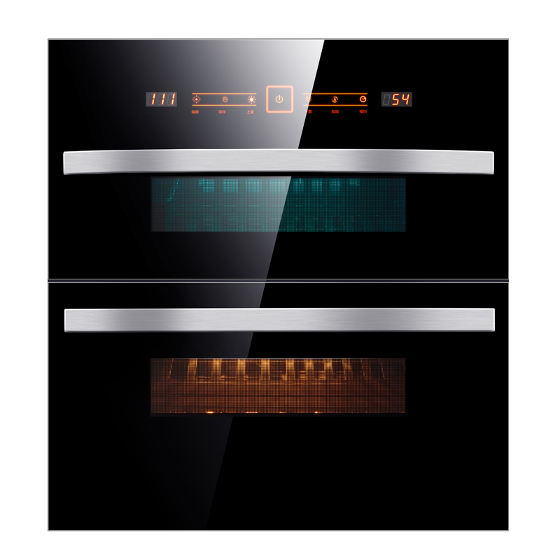 欢呼好太太油烟机灶具消毒柜套餐7字型吸烟机烟灶消套餐大吸力自动清洗厨电套装 液化气 高配款 自行安装高清大图