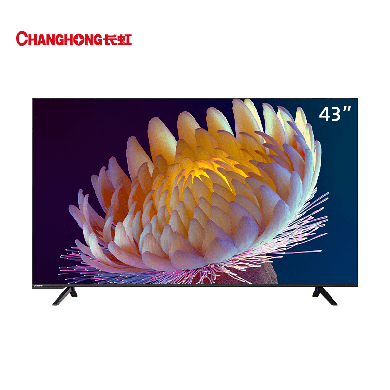 长虹changhong43d4p43英寸智能4khdr手机投屏全面屏平板液晶led电视机