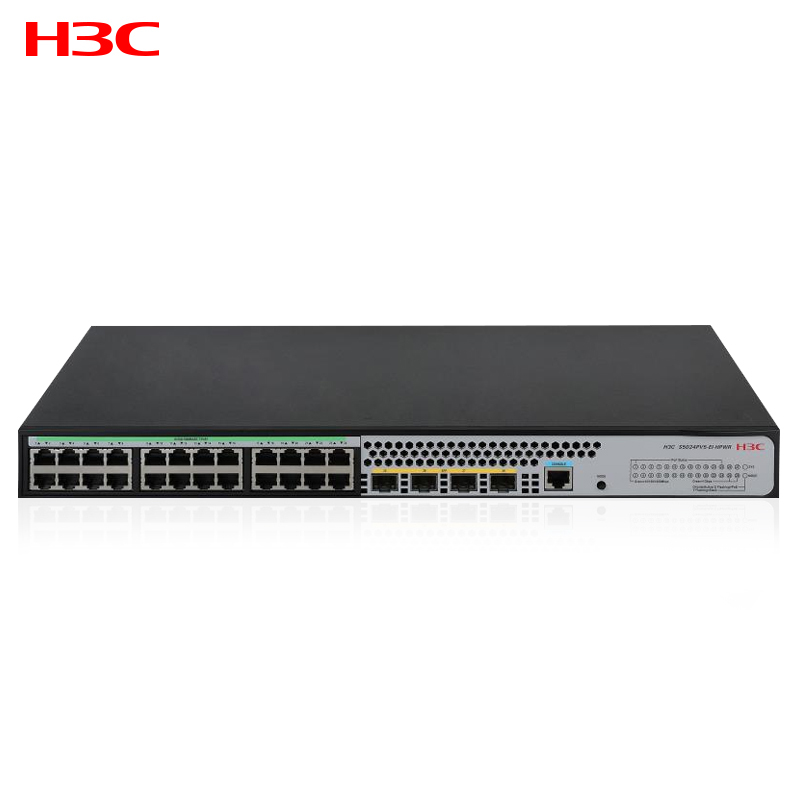 华三(H3C)S5024PV5-EI-HPWR24口全千兆二层WEB网管POE交换机替代S5024PV3-EI-HPWR