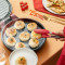 美的(Midea)电饼铛家用智能控温煎烤机加厚深盘煎饼铛三明治机早餐机MC-JK30M2-710