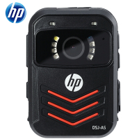 惠普（HP）DSJ-A5 执法记录仪对讲机GPS遥控版（16G 1296P高清红外夜视现场记录仪 ）