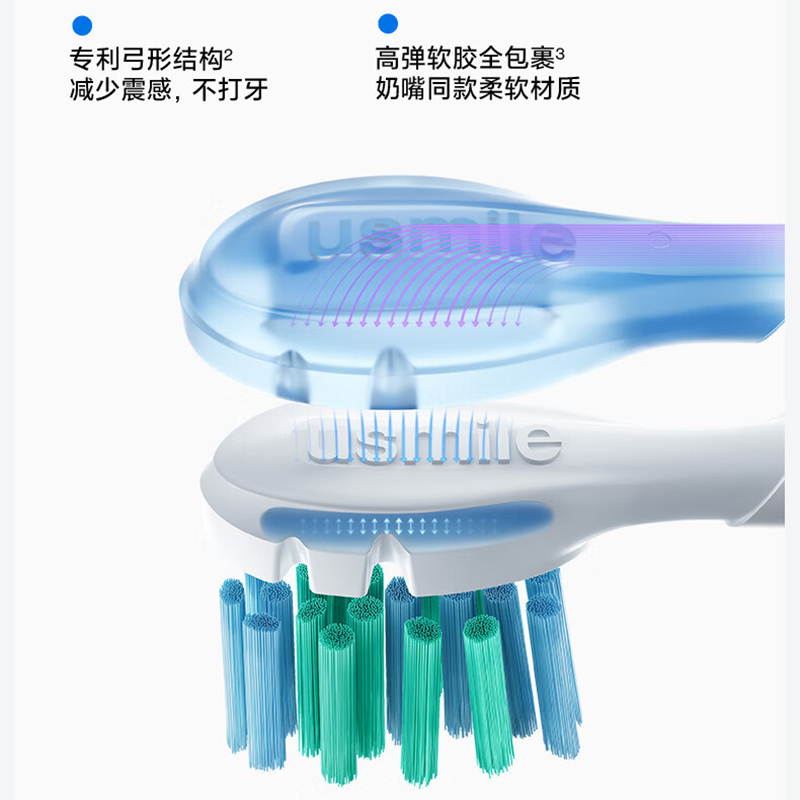 usmile 笑容加电动牙刷 P3MAX 全自动声波震动充电式牙刷 礼盒装 计价单位:盒