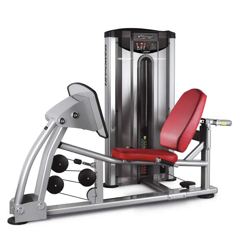 欧洲bh必艾奇l050蹬腿训练器商用局部型下肢专项练习坐姿式大腿前踢推