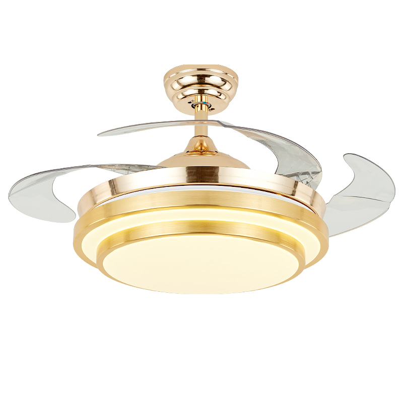 变频隐形吊扇灯风扇灯餐厅客厅卧室纳丽雅家用 吊扇灯