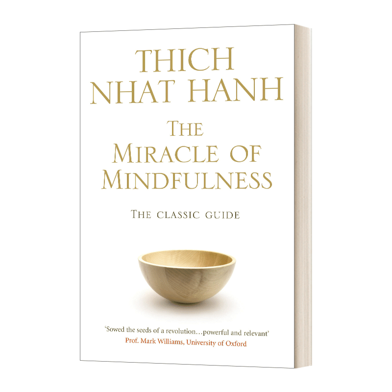 面具 非洲文化宗教摄影集 精装 [正版]英文原版 The Miracle Of Mindfulness 正念的奇迹 一行高清大图