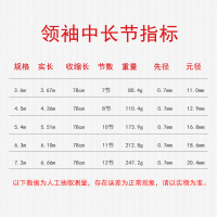 刀客鱼竿手竿鲫鱼竿37调短节鱼杆溪流竿 碳素超轻硬钓鱼竿