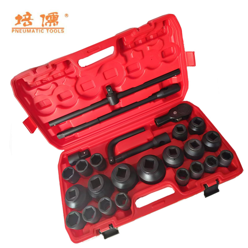 培儒3/4“电动工具套筒组合套装PR-T-19(套)高清大图