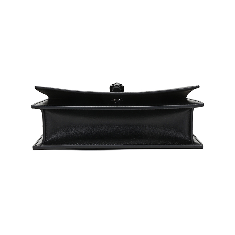 亚历山大麦昆alexandermcqueen女士皮革骷髅头单肩斜挎包链条包