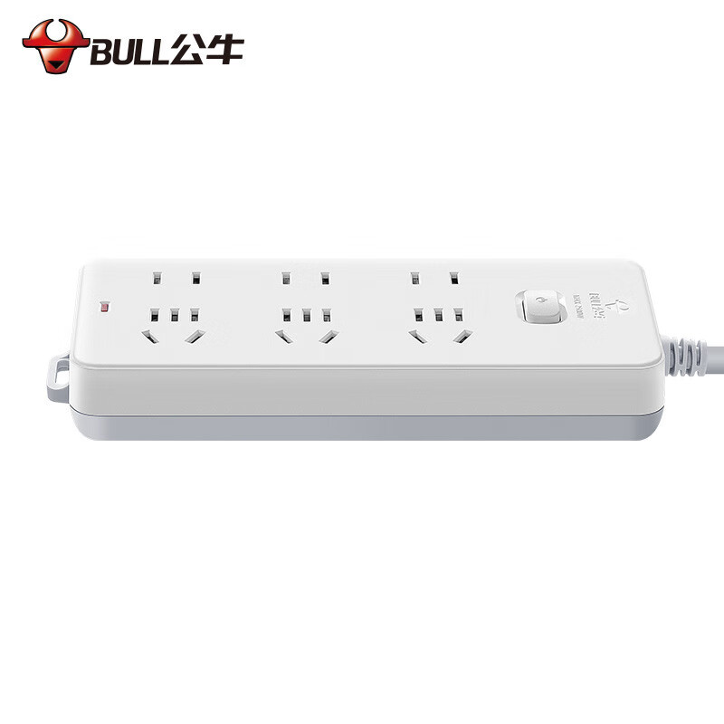 公牛(BULL)新国标插座/插线板/ 接线板/拖线板 GN-402 6位总控全长5米高清大图