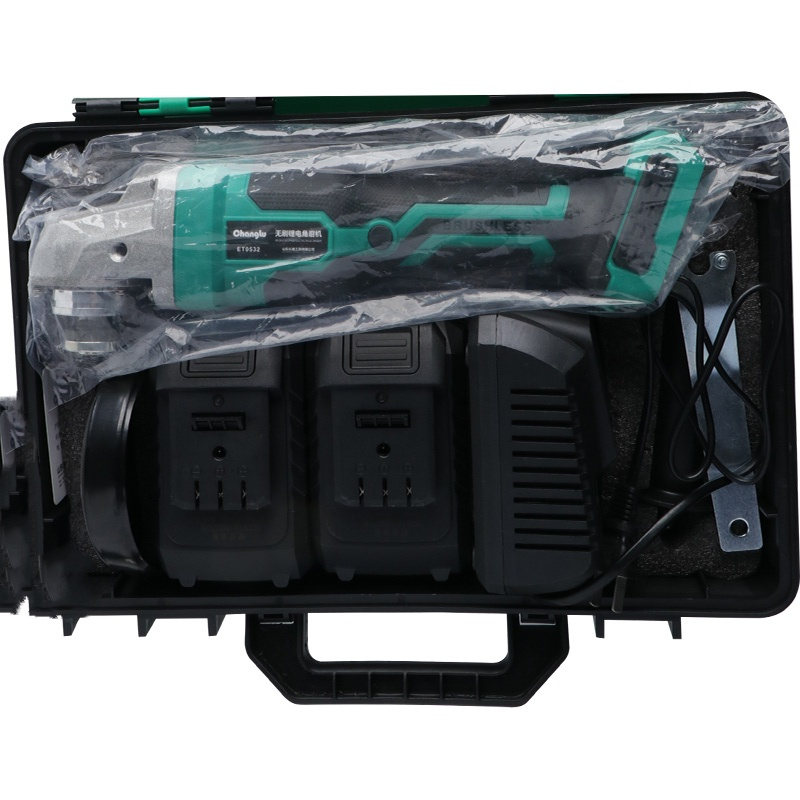 长鹿 无刷锂电角磨机 ET0532 21V 套高清大图