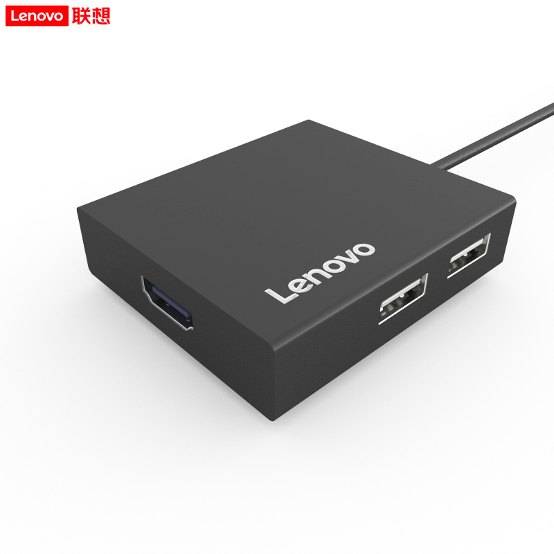 联想typec拓展坞macbook pro/air转换器小新苹果电脑转接头Mac笔记本USB扩展坞hdmi网线网口VGA