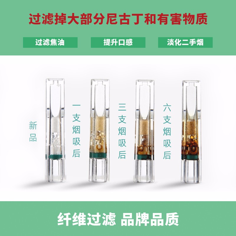 ZOBO 三重磁石过滤一次性抛弃型烟嘴ZB-032 整盒(8支装*12)高清大图
