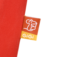 吉吉（GiGi）汽车腰靠 G-1110太空记忆棉靠枕 背靠垫 车用办公用腰枕红色