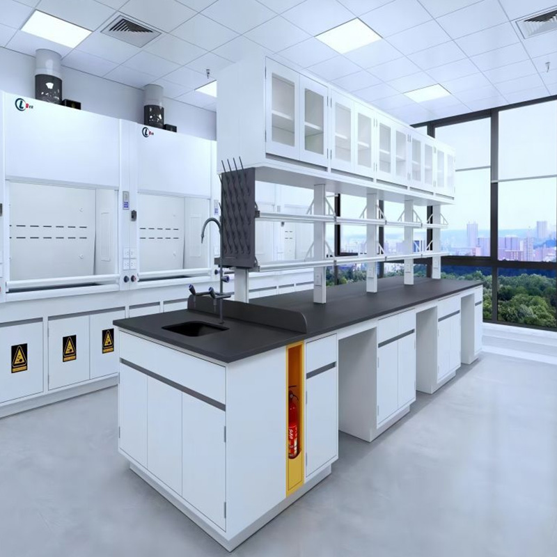 鑫导 实验台 SYT243-钢木吊柜定制 米高清大图