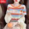 盐系短袖T恤女宽松新款潮韩版条纹衣服ins上衣