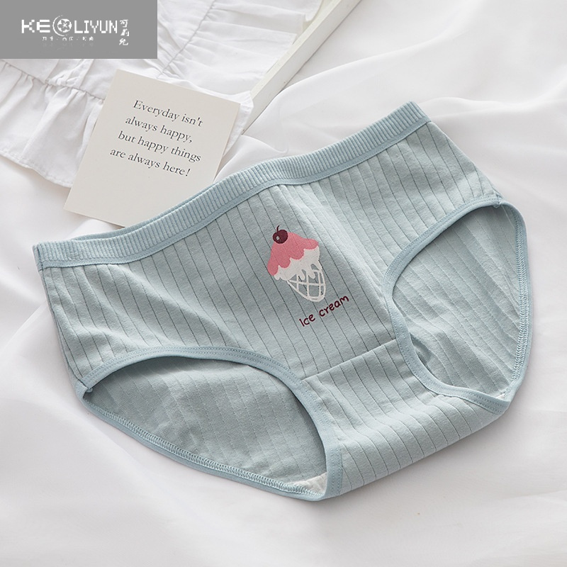 可莉允女大童内裤发育期三角小学生初中高中女孩少女裤头中腰918岁