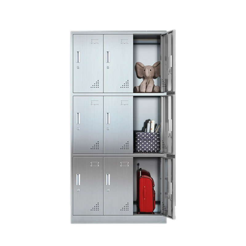戌林 不锈钢储物柜 九门/台高清大图