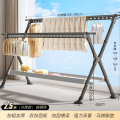 彭梵伸缩晾衣架 阳台落地晾衣架2500*900*1600mm（单边可伸缩+防