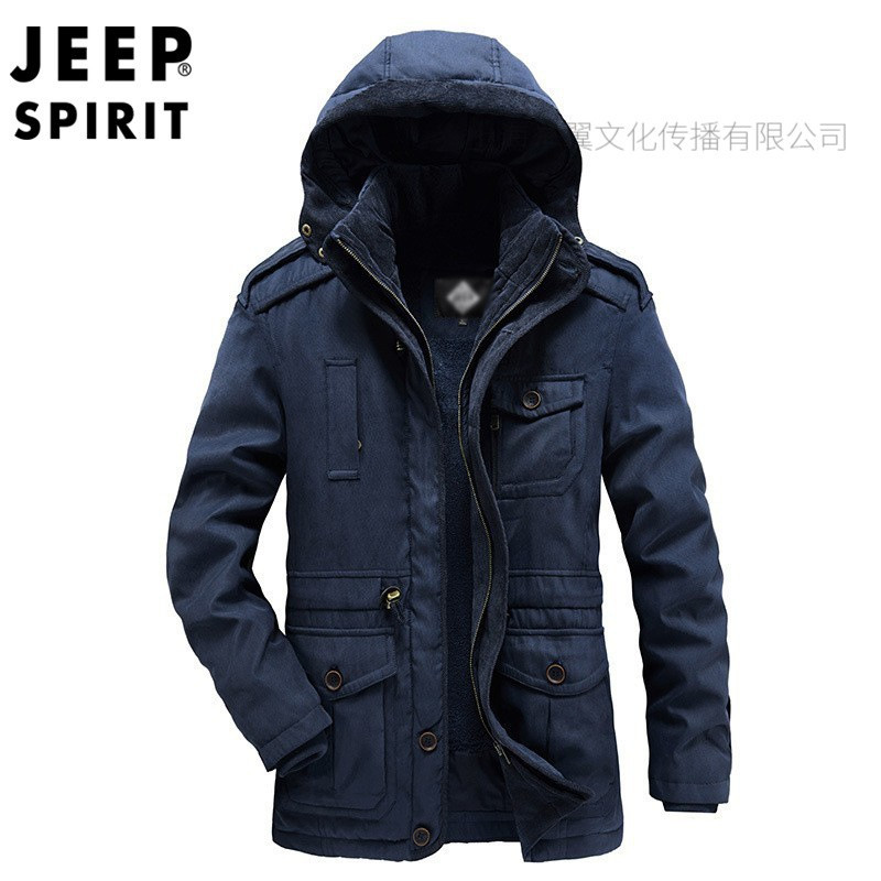 jeepspirit男士棉衣