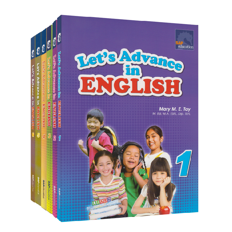 进阶英语 1-6年级 [正版]SAP Let’s Advance in English 1-6年级进阶英语6册套装 7-高清大图