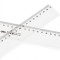 得力(deli) 6240直尺40cm(只) 透明塑料 10把装 YC