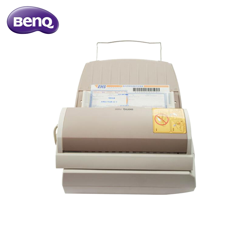 明基(BenQ)F800 PLUS平板及馈纸式扫描仪 A4彩色单面高速批量 每分钟20张 高清CCD