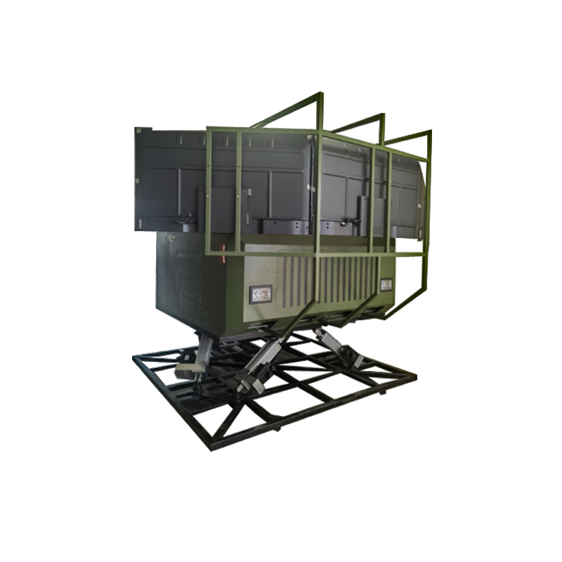 硕士王SHUOSHIWANG 汽车驾驶模拟器东风天锦实车驾驶舱三屏训练模拟器特种车驾驶模拟训练系统高清大图