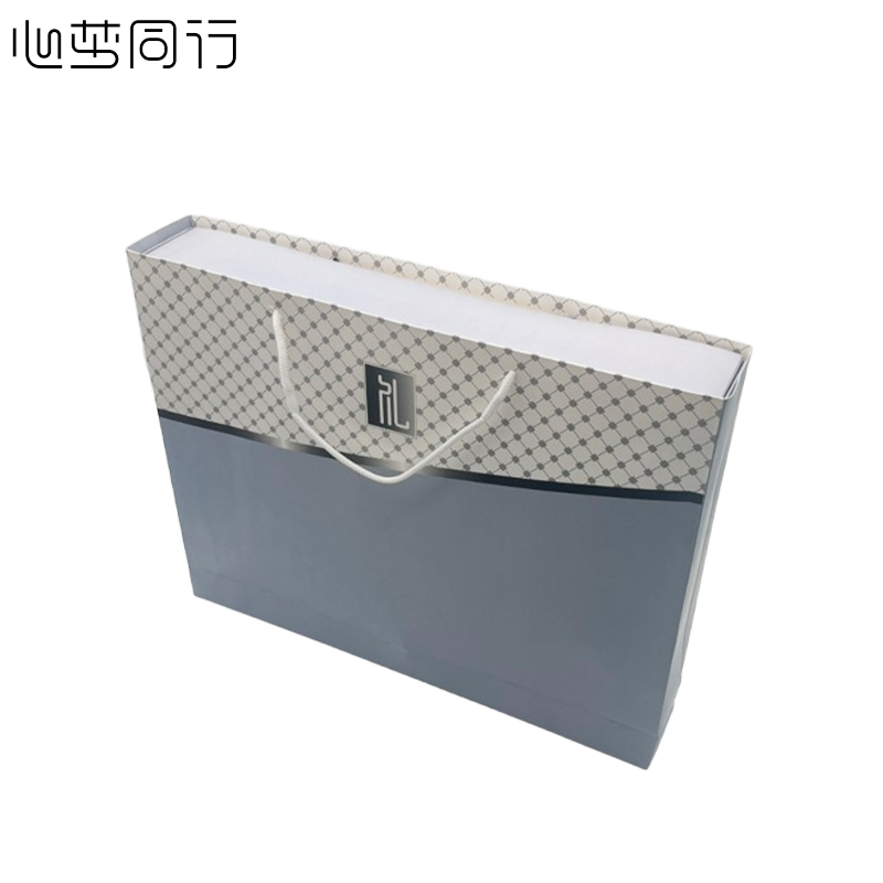 心梦同行 加厚纯棉毛巾礼盒纯棉吸水洗脸巾 2条装粉+灰/2435/套高清大图
