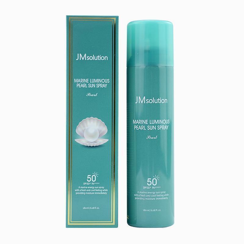 JMsolution肌司研海洋JM珍珠防晒/隔离喷雾 防水防汗清爽保湿不油腻男女 防日晒喷雾180ml