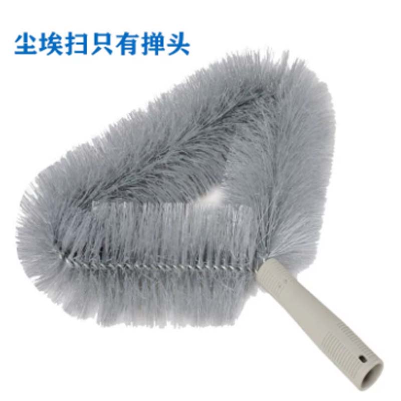 天花板清洁工具 尘埃扫掸头 灰色高清大图