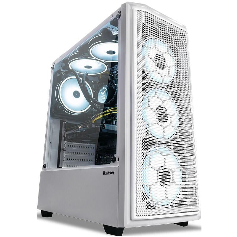 攀升 R5 3600/RTX3060 12G/500GB/组装机 电脑主机 台式主机 吃鸡游戏游戏主机台式电脑