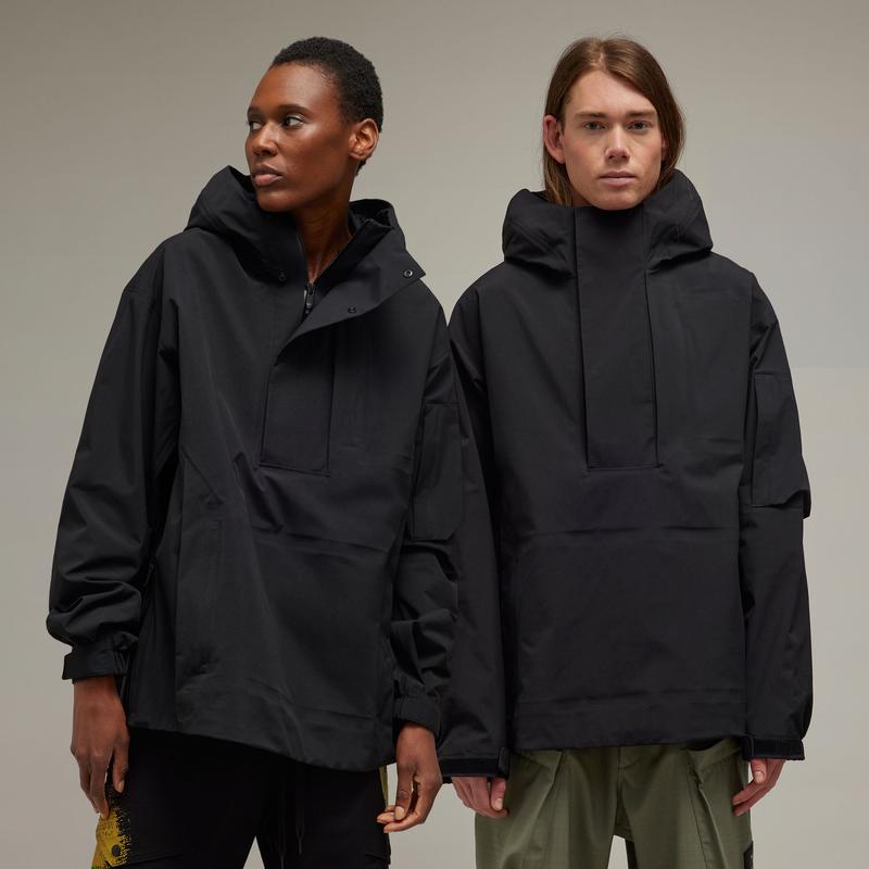 阿迪达斯(adidas)Y-3GORE-TEX防风保暖硬壳拉绒夹克女户外休闲运 M BLACK