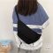 韩版ins日系原宿运动胸包腰包男港风复古学生工装百搭斜挎包女潮
