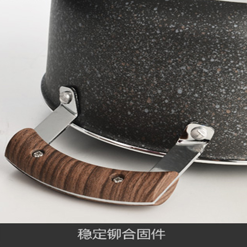 智贤(JSYO)纯臻无烟不粘汤锅22cm(双耳)zx1804