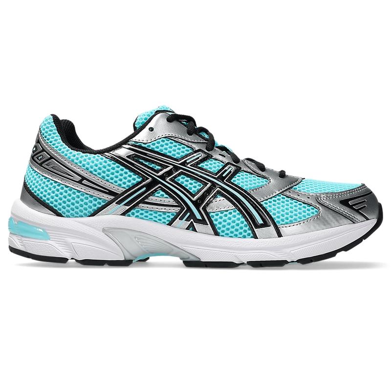 亚瑟士(ASICS)复古跑鞋潮流百搭室内训练鞋女性稳定支撑减震运动 Larimar_Blue/Pure_Silver 39
