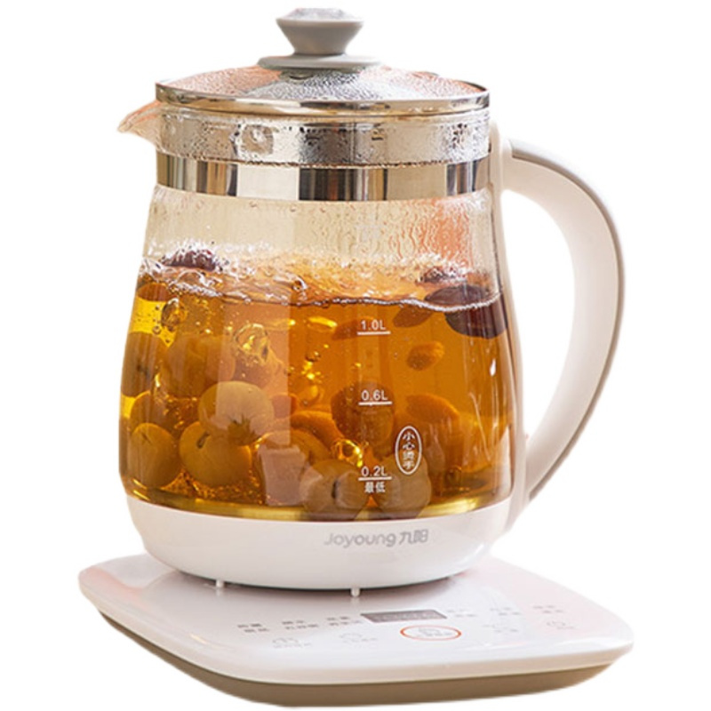 九阳joyoung养生壶煎药壶玻璃花茶壶可拆卸茶篮煮茶器电水壶热水壶烧