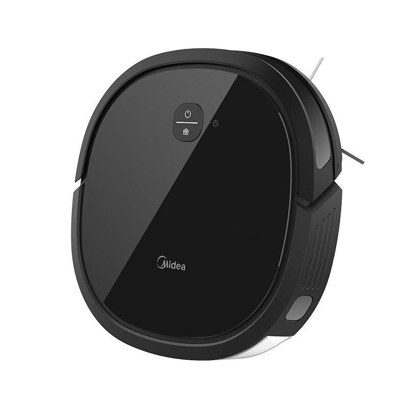 美的(Midea) Ti-07W家用扫地机家用多功能扫地机器人强大吸力智能防撞持久续航一键除尘大尘盒升级APP智控高清大图