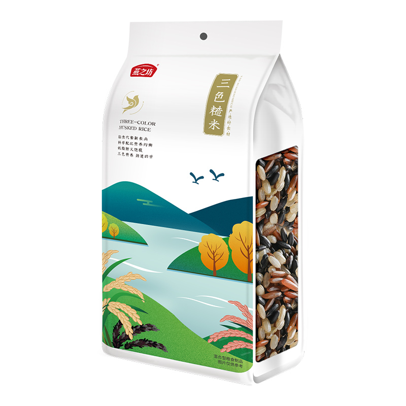 燕之坊三色糙米1kg/袋-