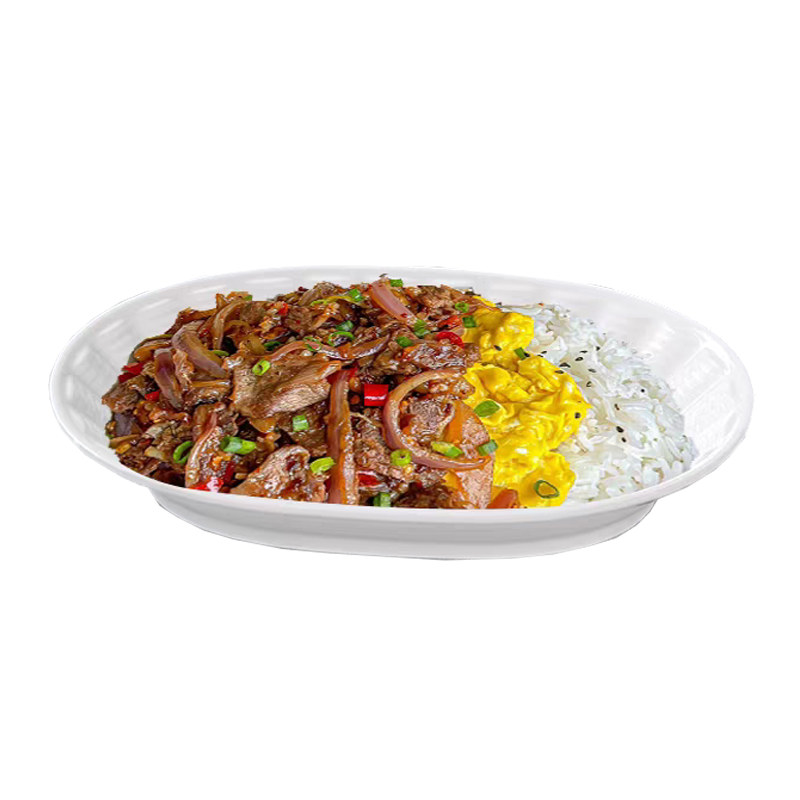 橙亿鸿 密胺仿瓷椭圆深盘 饭盘 11英寸/个高清大图