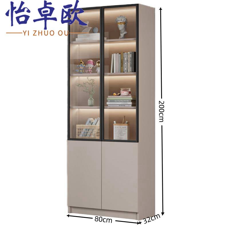 怡卓欧 书柜80*32*200cm 台