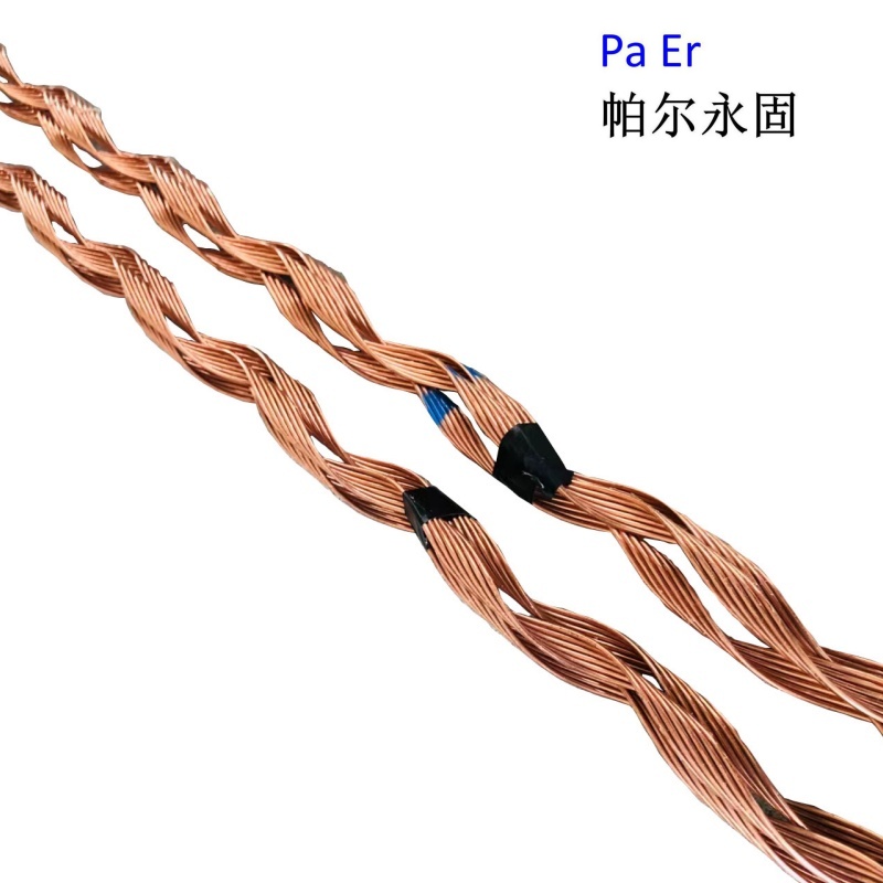 帕尔永固预绞式铜包钢护线条 铜绞线120平方 米高清大图
