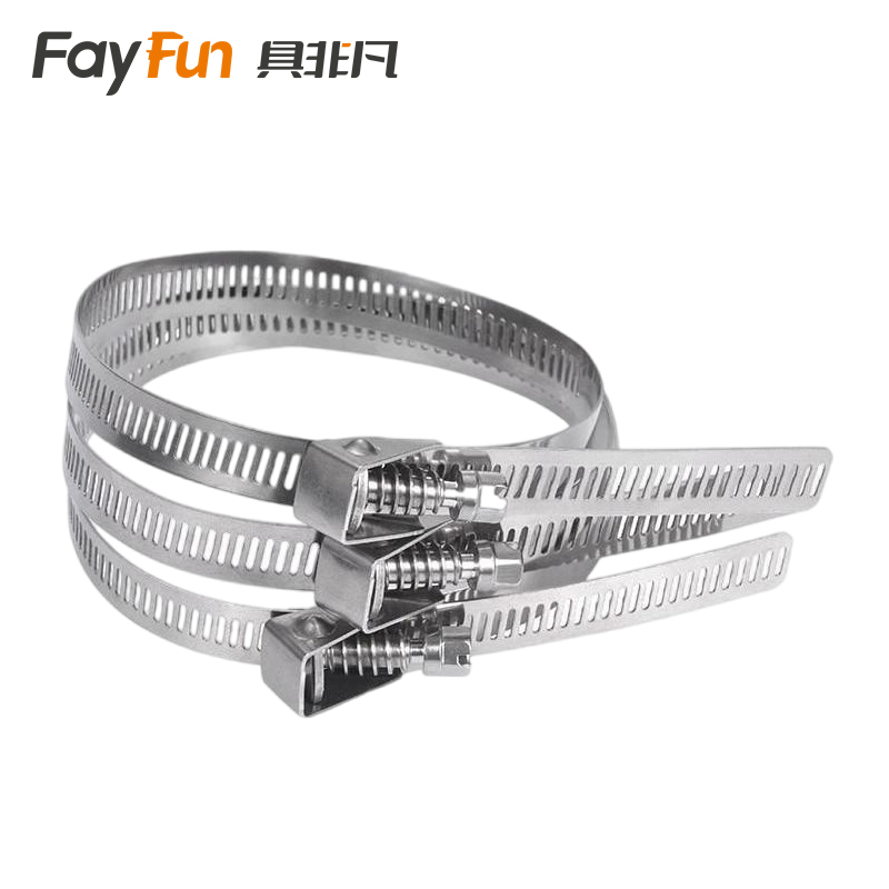 具非凡 304不锈钢速放喉箍活扣扎带卡箍 JX-12.6*1200mm/条高清大图